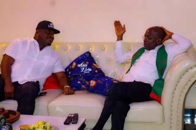 Gov. Otti Applauds Mayor Lucky Igbokwe As Don Media Group Launches Don FM, Ikoro FM In Umuahia Gov. Otti Applauds Mayor Lucky Igbokwe As Don Media Group Launches Don FM, Ikoro FM In Umuahia