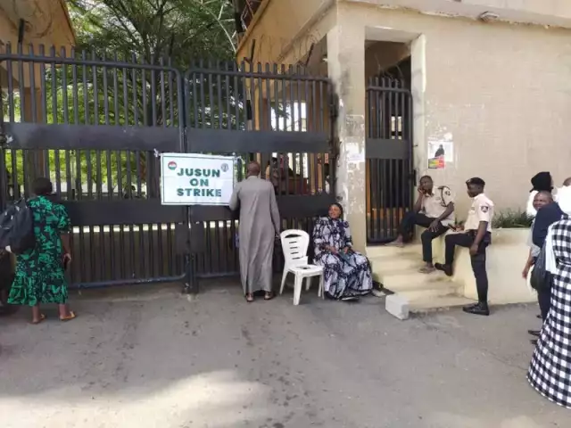Strike Action: Judiciary Workers Shut Out Judges, Lawyers, Litigants From Federal High Court Strike Action: Judiciary Workers Shut Out Judges, Lawyers, Litigants From Federal High Court
