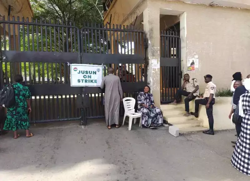 JUSUN Strike Action: Judiciary Workers Shut Out Judges, Lawyers, Litigants From Federal High Court