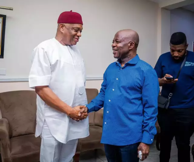 “We’re Fixing Abia By Starting With Aba, Just As Orji Kalu Did” — Otti (VIDEO) “We’re Fixing Abia By Starting With Aba, Just As Orji Kalu Did” — Otti (VIDEO)