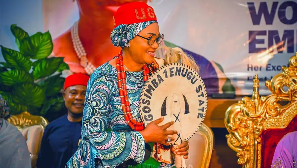 Remi-Tinubu-bags-Igbo-chieftaincy-title Nigeria's First Lady Conferred Igbo Chieftaincy Tittle