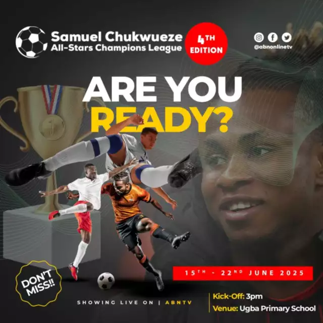 Semi-Final Showdowns Set As IPOD FC Battles Atuloma FC, AC Milan Faces CAC All Stars In Samuel Chukwueze All Stars League Semi-Final Showdowns Set As IPOD FC Battles Atuloma FC, AC Milan Faces CAC All Stars In Samuel Chukwueze All Stars League