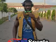 “I Am Back, Happy To Make Abia Proud” – Shot Put Champion, Scorpion (VIDEO) “I Am Back, Happy To Make Abia Proud” - Shot Put Champion, Scorpion (VIDEO)