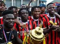 AC Milan FC Crowned Champions As Samuel Chukwueze All Stars Champions League 4th Edition Ends In Style (Photos + Videos) AC Milan FC Crowned Champions As Samuel Chukwueze All Stars Champions League 4th Edition Ends In Style (Photos + Videos)