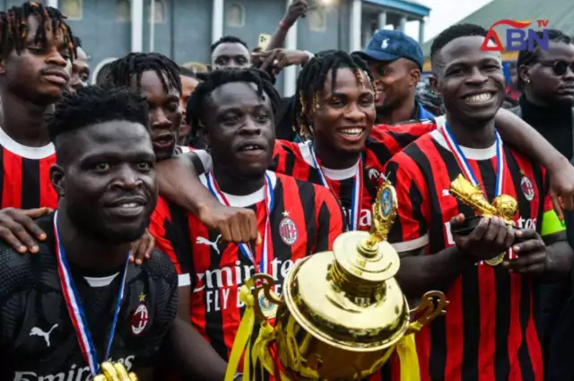 AC Milan FC Crowned Champions As Samuel Chukwueze All Stars Champions League 4th Edition Ends In Style (Photos + Videos) AC Milan FC Crowned Champions As Samuel Chukwueze All Stars Champions League 4th Edition Ends In Style (Photos + Videos)
