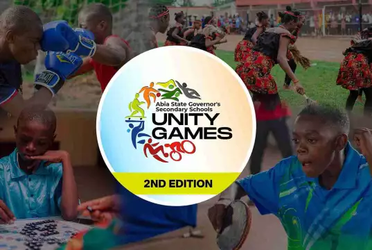 Abia Unity Games 2025 Kicks Off In Umuahia With Over 1,000 Students Competing Across 17 LGAs (Photos + Video) Abia Unity Games 2025 Kicks Off In Umuahia With Over 1,000 Students Competing Across 17 LGAs (Pics + Video)