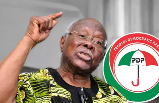 PDP Still Standing Strong, Critics Are “First-Class Dreamers” Lagos Wike-led PDP Dismisses Bode George, 23 Others Over Alleged Anti-party Activities