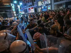Clashes Break Out In Istanbul Over Controversial Cartoon Of Prophet Mohammed Clashes Break Out In Istanbul Over Controversial Cartoon Of Prophet Mohammed