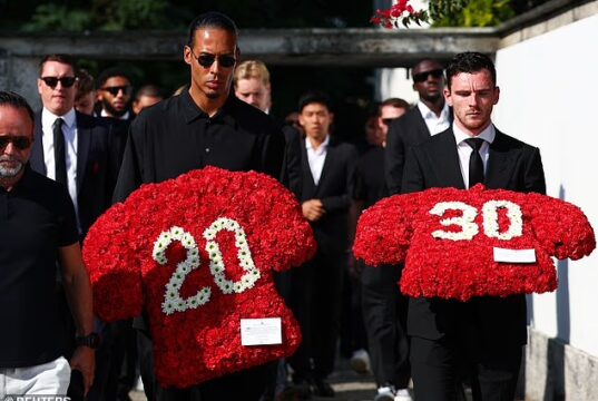 Diogo Jota, Brother Andre Silva Laid To Rest In Portugal Diogo Jota, Brother Andre Silva Laid To Rest In Portugal
