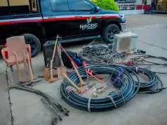 NSCDC Nab 16 Suspects Over Vandalism, Theft, Illegal Mining In FCT NSCDC Nab 16 Suspects Over Vandalism, Theft, Illegal Mining In FCT