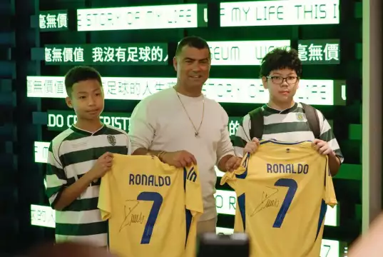 Fans Line Up For Opening Of Cristiano Ronaldo Exhibition In Hong Kong Fans Line Up For Opening Of Cristiano Ronaldo Exhibition In Hong Kong