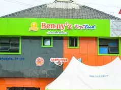 Excitement As Benny’z Fast Food Officially Opens In Umuahia With Freebies, iPhones, Discounts (Photos, Video) Excitement As Benny’z Fast Food Officially Opens In Umuahia With Freebies, iPhones, Discounts (Photos, Video)