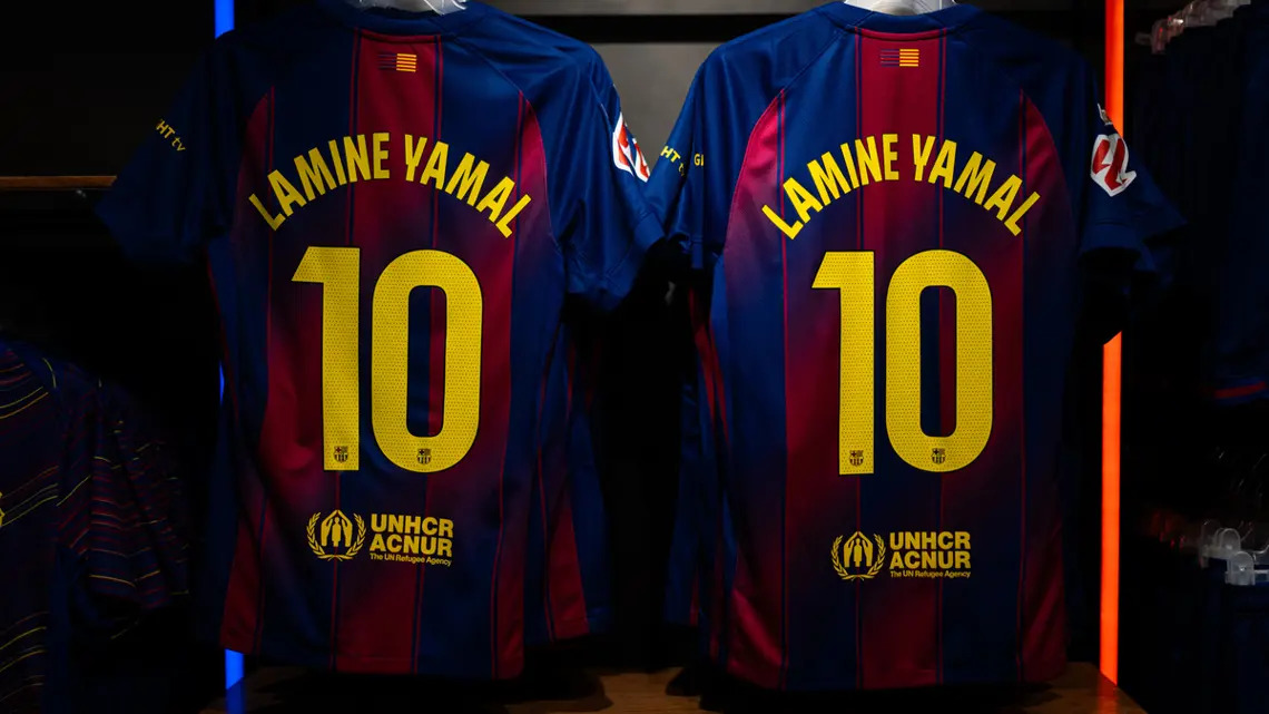 Lamine Yamal Inherits Barcelona's Iconic No. 10 Shirt