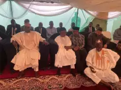 Obi, Atiku, El-Rufai Pay Tribute At Buhari’s Graveside In Daura Obi, Atiku, El-Rufai Pay Tribute At Buhari’s Graveside In Daura