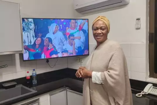 Nigeria’s First Lady Celebrates Super Falcons Historic Win Nigeria's First Lady Celebrates Super Falcons Historic Win