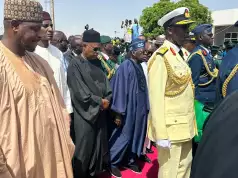 Tinubu Receives Late Former President Buhari’s Remains In Katsina Tinubu Receives Late Former President Buhari’s Remains In Katsina