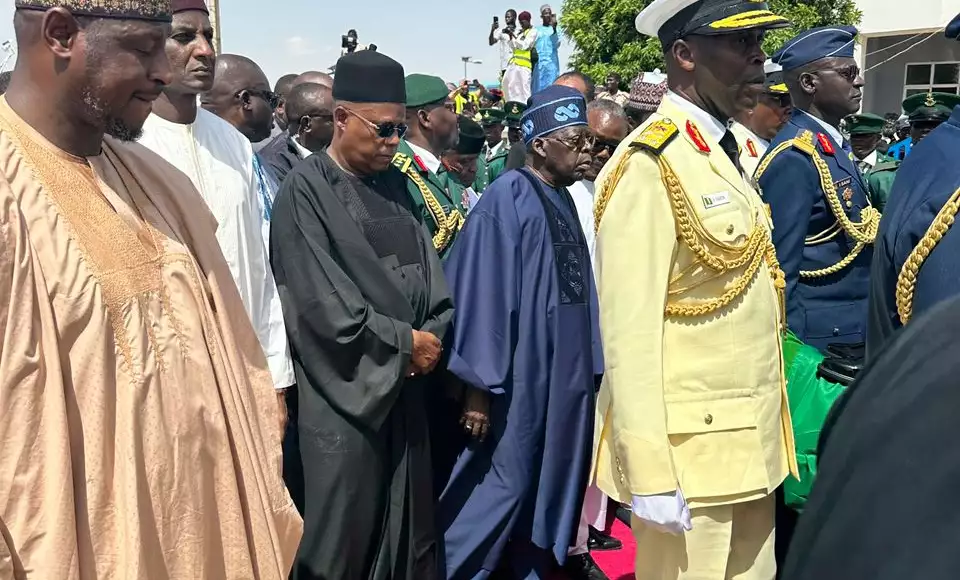 Tinubu Receives Late Former President Buhari’s Remains In Katsina