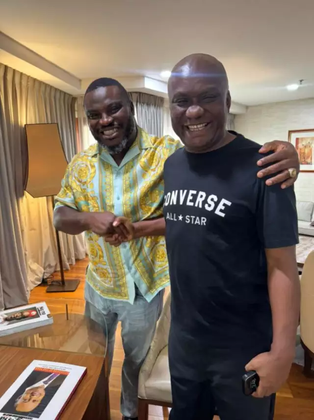2027: Mayor Igbokwe Hosts Ex-Abia Speaker Engr. Orji In Abuja, Defection Rumours Intensify (Photos) 2027: Mayor Igbokwe Hosts Ex-Abia Speaker Engr. Orji In Abuja, Defection Rumours Intensify (Photos)