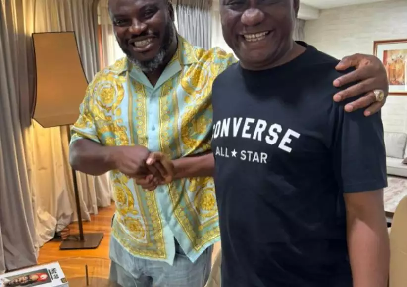 2027: Mayor Igbokwe Hosts Ex-Abia Speaker Engr. Orji In Abuja, Defection Rumours Intensify (Photos)