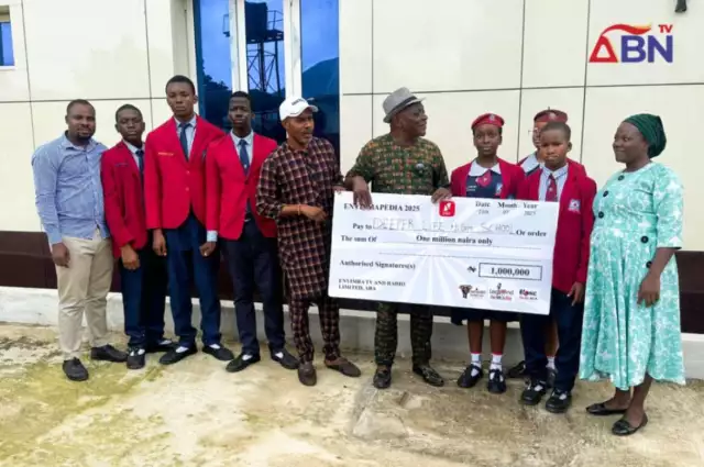 Deeper Life High School Wins ₦1M In 2nd Edition Of Enyimbapedia Mathematics Competition (Photos, Video) Deeper Life High School Wins ₦1M In 2nd Edition Of Enyimbapedia Mathematics Competition (Photos, Video)