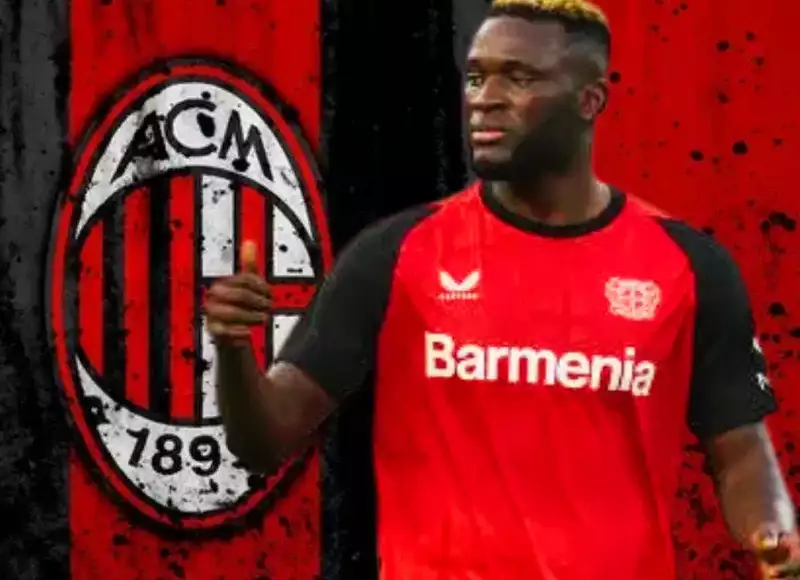 Boniface AC Milan Reach Verbal Agreement For Victor Boniface Deal