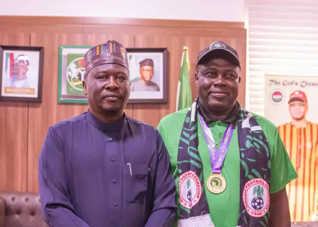 Fintiri Gifts House, N50m To Super Falcons Coach Madugu Fintiri Gifts House, N50m To Super Falcons Coach Madugu