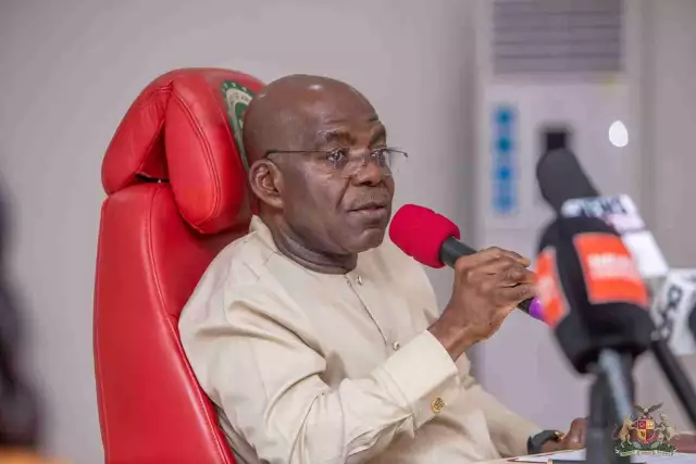 Governor Otti Declares War On Vandals, Scrap Dealers In Abia (Video) Governor Otti Declares War On Vandals, Scrap Dealers In Abia (Video)