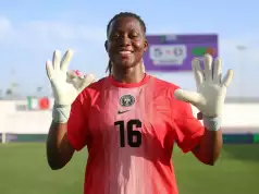 Nnadozie Nominated For Ballon d’Or Best Goalkeeper Award Nnadozie Nominated For Ballon d’Or Best Goalkeeper Award