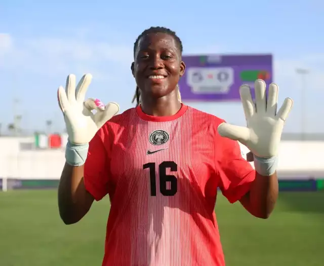 Nnadozie Nominated For Ballon d’Or Best Goalkeeper Award Nnadozie Nominated For Ballon d’Or Best Goalkeeper Award
