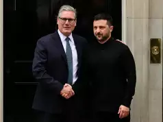 Starmer Met Zelensky In London On US-Russia Summit’s Eve Starmer Met Zelensky In London On US-Russia Summit's Eve