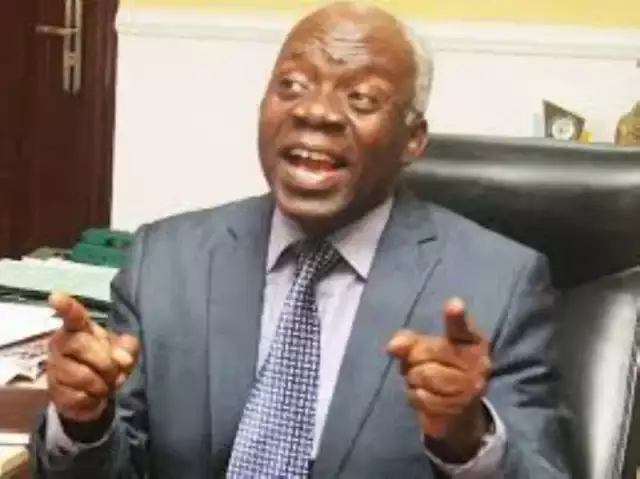 “Criminals Now In Charge Of Politics In Nigeria” — Falana "Criminals Now In Charge Of Politics In Nigeria" — Falana