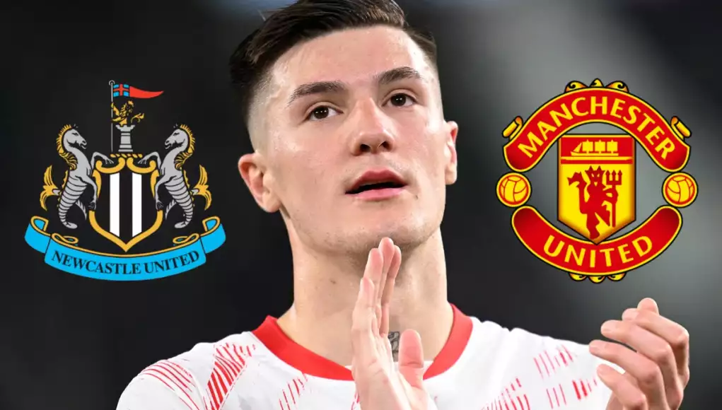 Man Utd, Newcastle Submit Rival Bids For Leipzig Star Benjamin Sesko