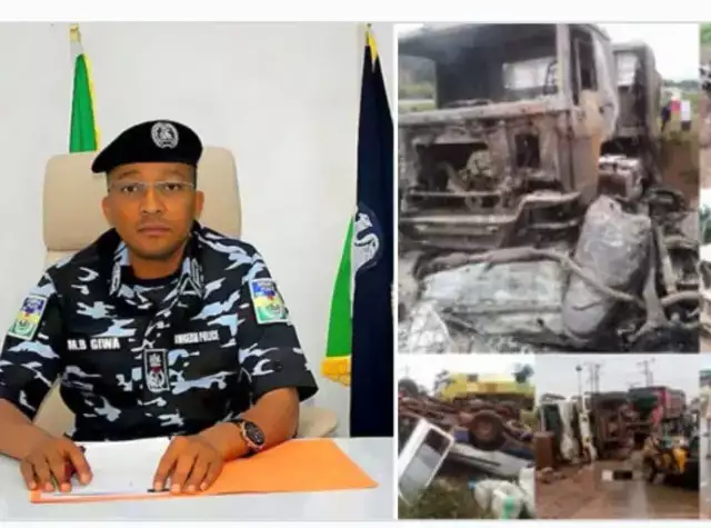 “Dangote Industries Truck Not Involved In Enugu Crash” – Police "Dangote Industries Truck Not Involved In Enugu Crash" - Police