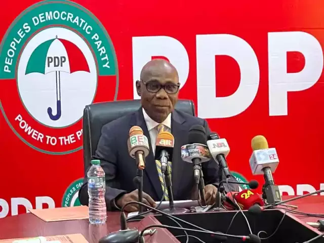 PDP Calls For Electronic Transmission Of Election Results In 2027 PDP Calls For Electronic Transmission Of Election Results In 2027