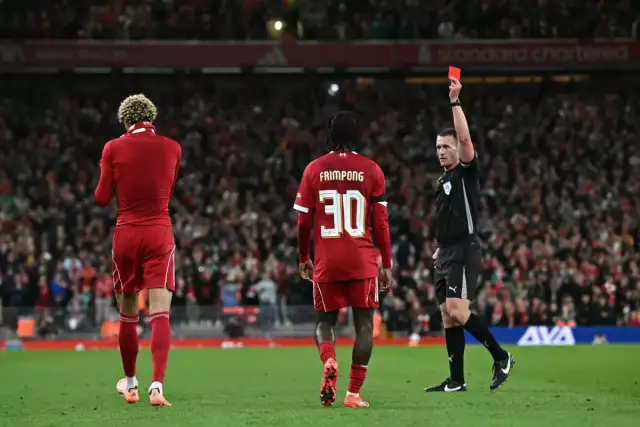Ekitike Apologises After Red Card For “Stupid” Celebration In Liverpool Cup Win Ekitike Apologises After Red Card for “Stupid” Celebration in Liverpool Cup Win