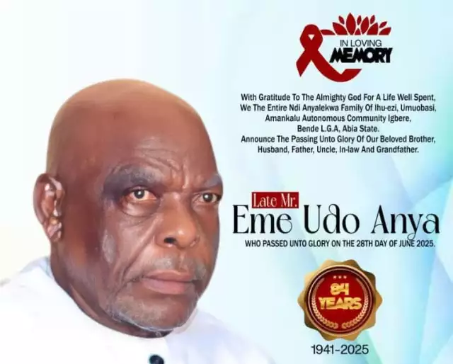IgbereTV CEO, James Emeh’s Dad for Burial September 19 Eme Udo Anya