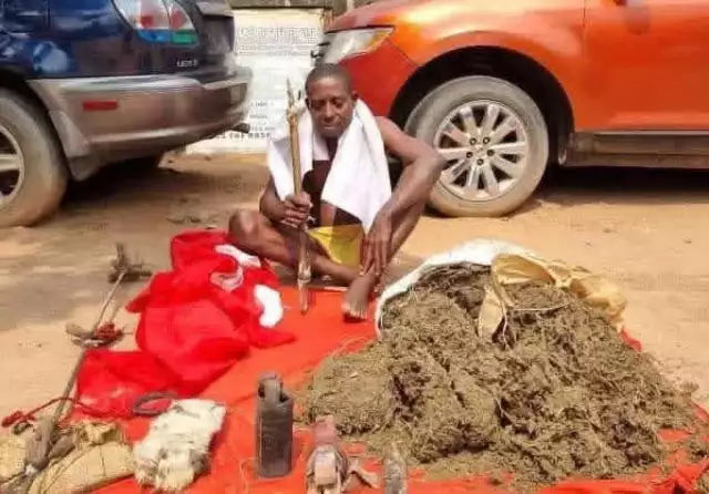 Native Doctor Arrested In Anambra For Buying Used Condoms From Prostitutes Native Doctor Arrested in Anambra for Buying Used Condoms from Prostitutes