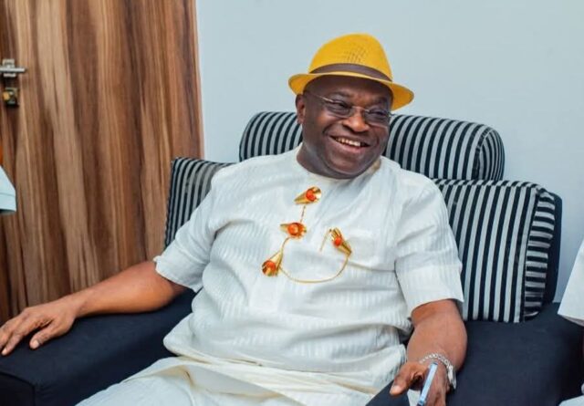 Ex-Abia Gov. Ikpeazu Reacts To Death Sentence Rumour, Describes It As “Laughable Fake News” Ex-Abia Gov. Ikpeazu Reacts To Death Sentence Rumour, Describes It As "Laughable Fake News"