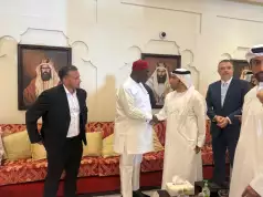 Interpol President Loses Mother, Sir Chikwe Udensi Leads Delegation To Abu Dhabi For Funeral (Photos) Interpol President Loses Mother, Sir Chikwe Udensi Leads Delegation To Abu Dhabi For Funeral (Photos)