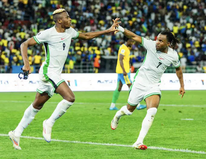 osimhen-super-eagles-1 2026 WCQ Starting XI: Osimhen Leads Attack Against Rwanda
