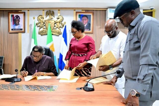 C’ River Govt Signs Two Bills On Education, Land Management Into Law C’ River Govt Signs Two Bills On Education, Land Management Into Law