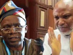 “You Can’t Beg Bandits, Punish Nnamdi Kanu At The Same Time!” – Falana Blasts FG “You Can’t Beg Bandits, Punish Nnamdi Kanu At The Same Time!” - Falana Blasts FG
