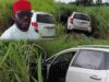 J Martins Survives Ghastly Auto Crash, Escapes Unharmed (Photos) J Martins Survives Ghastly Auto Crash, Escapes Unharmed (Photos)