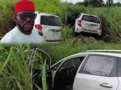 J Martins Survives Ghastly Auto Crash, Escapes Unharmed (Photos) J Martins Survives Ghastly Auto Crash, Escapes Unharmed (Photos)