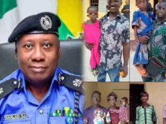 Abia Police Reunite Rescued Children with Families, Arrest Mother For Selling Own Children Abia Police Reunite Rescued Children with Families, Arrest Mother For Selling Own Children