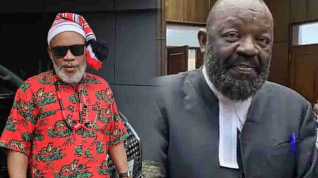 Tension In Abuja As Court Remands Nnamdi Kanu’s Younger Brother, Barr. Ejimakor, Denies Access To Lawyers Tension In Abuja As Court Remands Kanu, Barr. Ejimakor, Denies Access To Lawyers