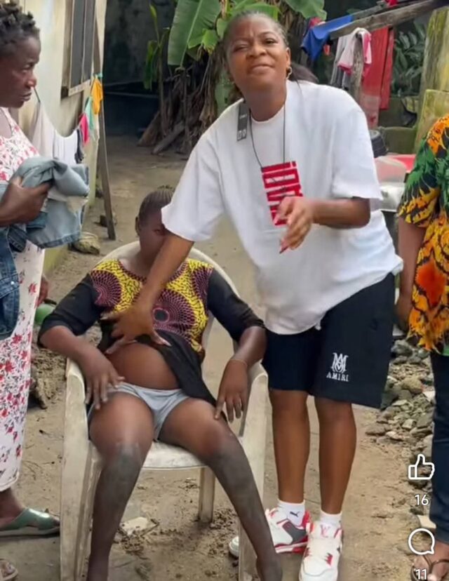 21-Year-Old Disabled Girl With Autism Impregnated By Unknown Man In Port Harcourt (Photos, Video) 21-Year-Old Disabled Girl With Autism Impregnated By Unknown Man In Port Harcourt (Photos, Video)