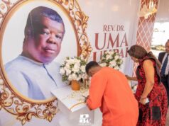 Rev. Ume Visits Family Of Late Rev. Dr. Uma Ukpai, Hails Him As A Spiritual Patriarch, Eternal Mentor (Photos) Rev. Ume Pays Tribute To Late Rev. Dr. Uma Ukpai, Describes Him As Spiritual Father, Faith General (Photos)