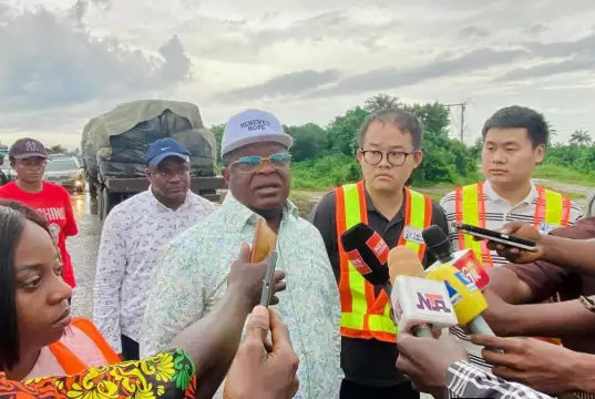 Umahi Issues 14-Day Termination Notice To CCECC Over Poor Aba-Bound Road Work Umahi Issues 14-Day Termination Notice To CCECC Over Poor Aba-Bound Road Work
