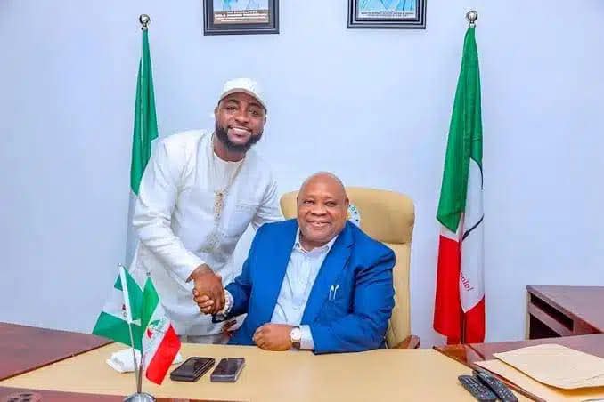 Governor Adeleke Appoints Davido As Chairman Of Sports Trust Fund Governor Adeleke Appoints Davido As Chairman Of Sports Trust Fund